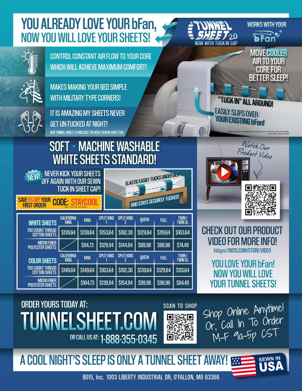 TUNNEL SHEET FLYER