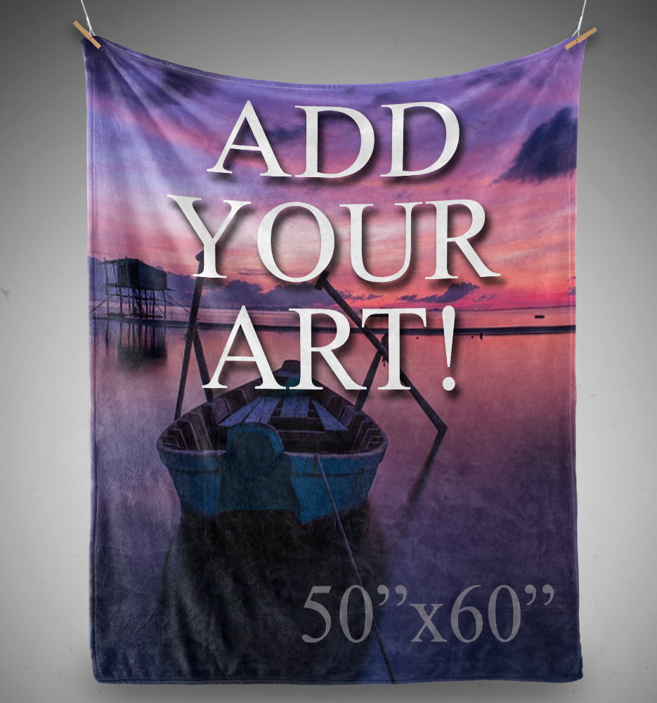 Plush Blanket - 50x60 - PRINTED