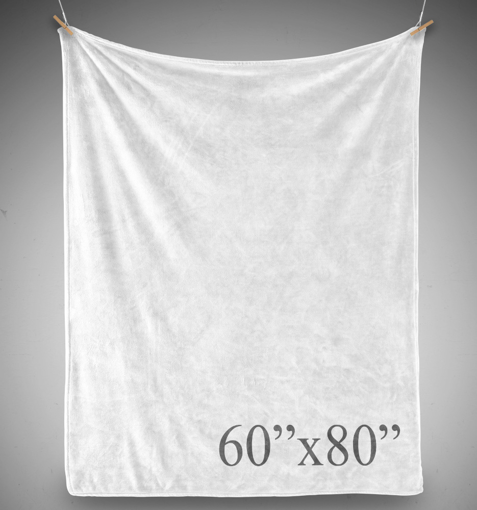 Plush Blanket - 60x80 - PRINTED